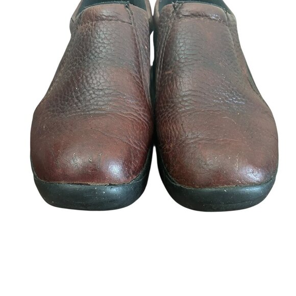 Roper Women’s Brown Leather Performance Sport Slip On Shoes Sz 5 Western Ranch - Picture 5 of 9